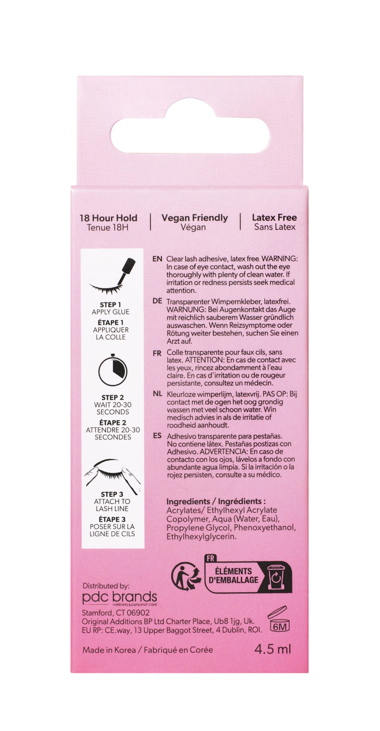 Naturalash Latex Free Strip Lash Adhesive 4.5ml – view 2