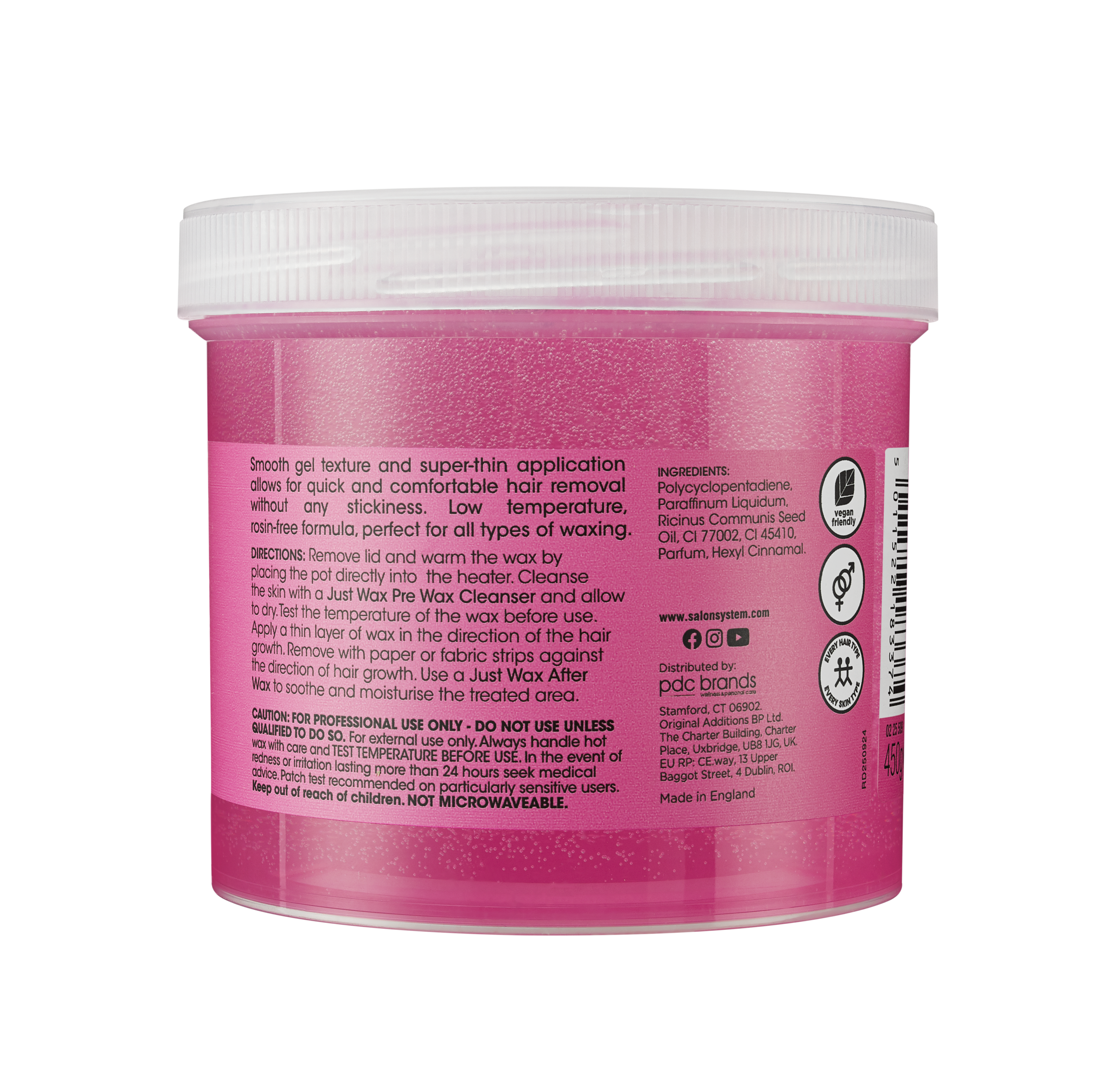 Just Wax Berrylicious Strip Wax – view 2