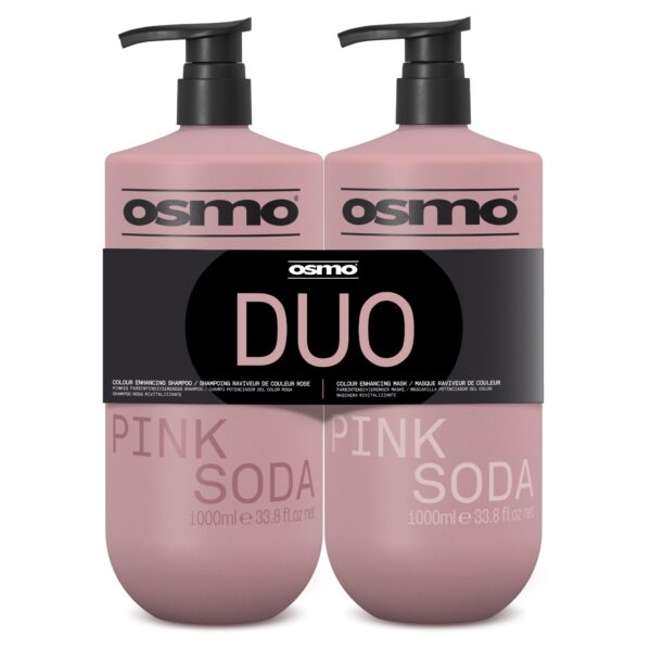 Osmo Pink Soda Shampoo And Mask Duo (2x 1000ml)