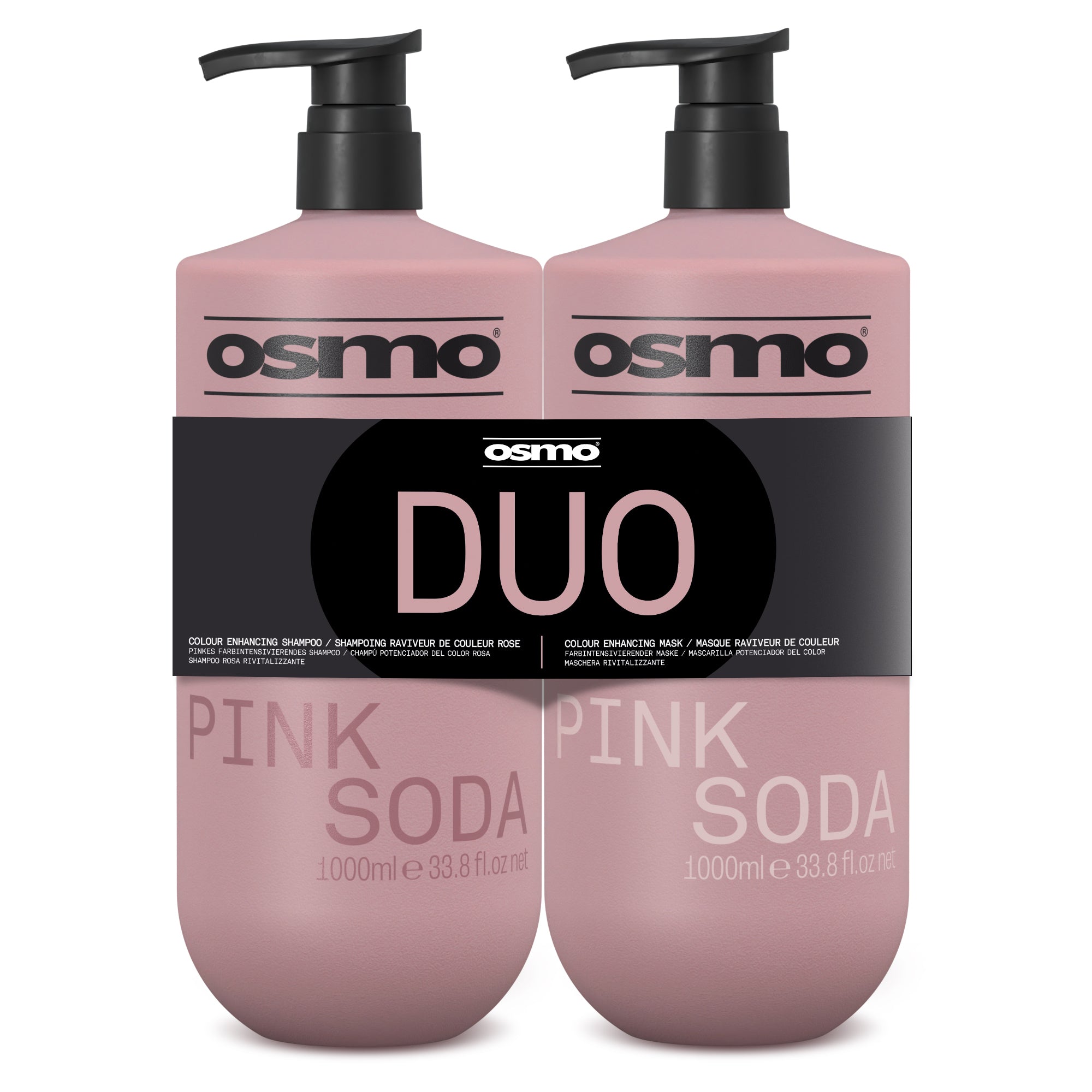 Osmo Pink Soda Shampoo And Mask Duo (2x 1000ml) – duo by Osmo