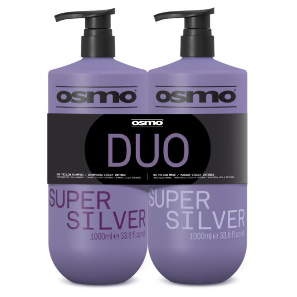 Osmo Super Silver Shampoo And Mask Duo (2x 1000ml)