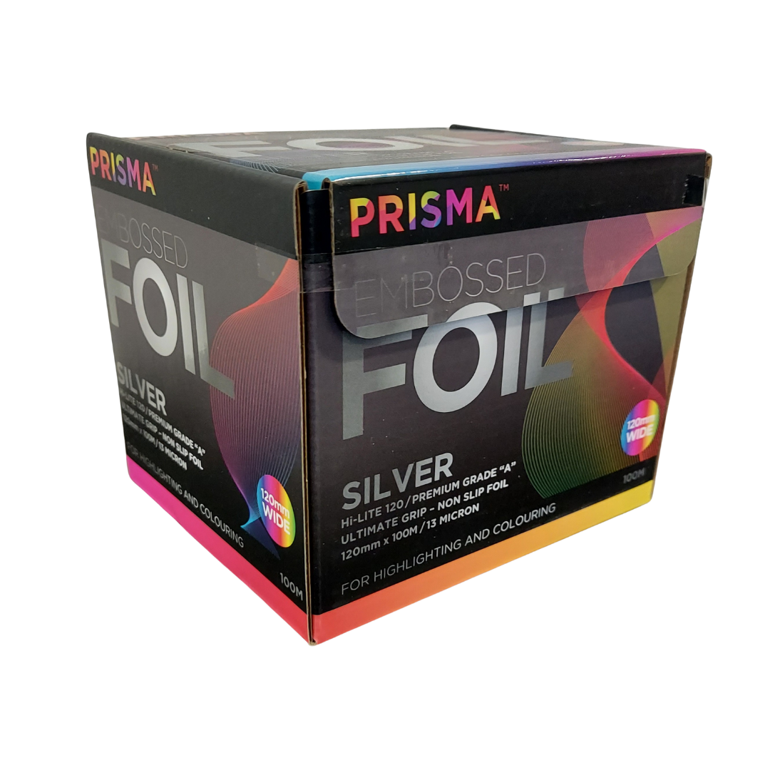 AGENDA PRISMA Embossed Silver Foil 120mm x 100M – foil by Agenda