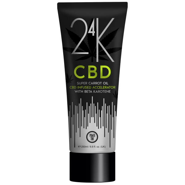 Power Tan 24K CBD Super Carrot Oil