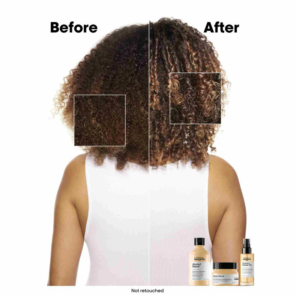 L'Oreal Professionnel Serie Expert Absolut Repair Protein + Gold Quinoa Instant Resurfacing Shampoo Refill Pouch 1000ml – view 2