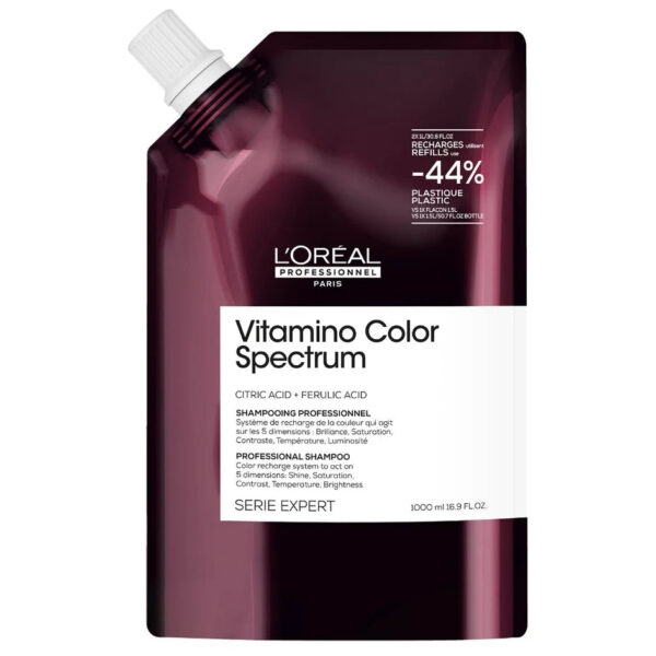 L'Oreal Professionnel Serie Expert Vitamino Colour Spectrum Shampoo Refill Pouch 1000ml