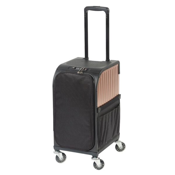 Sibel Rollercoaster Hairdressing Trolley - Rose Gold