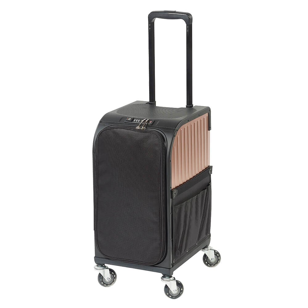 Sibel Rollercoaster Hairdressing Trolley - Rose Gold – trolley by Sibel