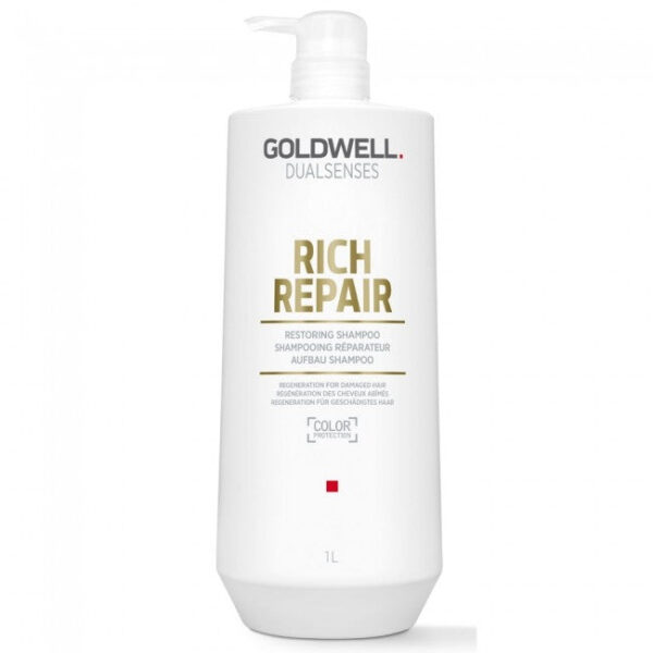 Goldwell Dualsenses Rich Repair 1L 1000ml Backwash Shampoo