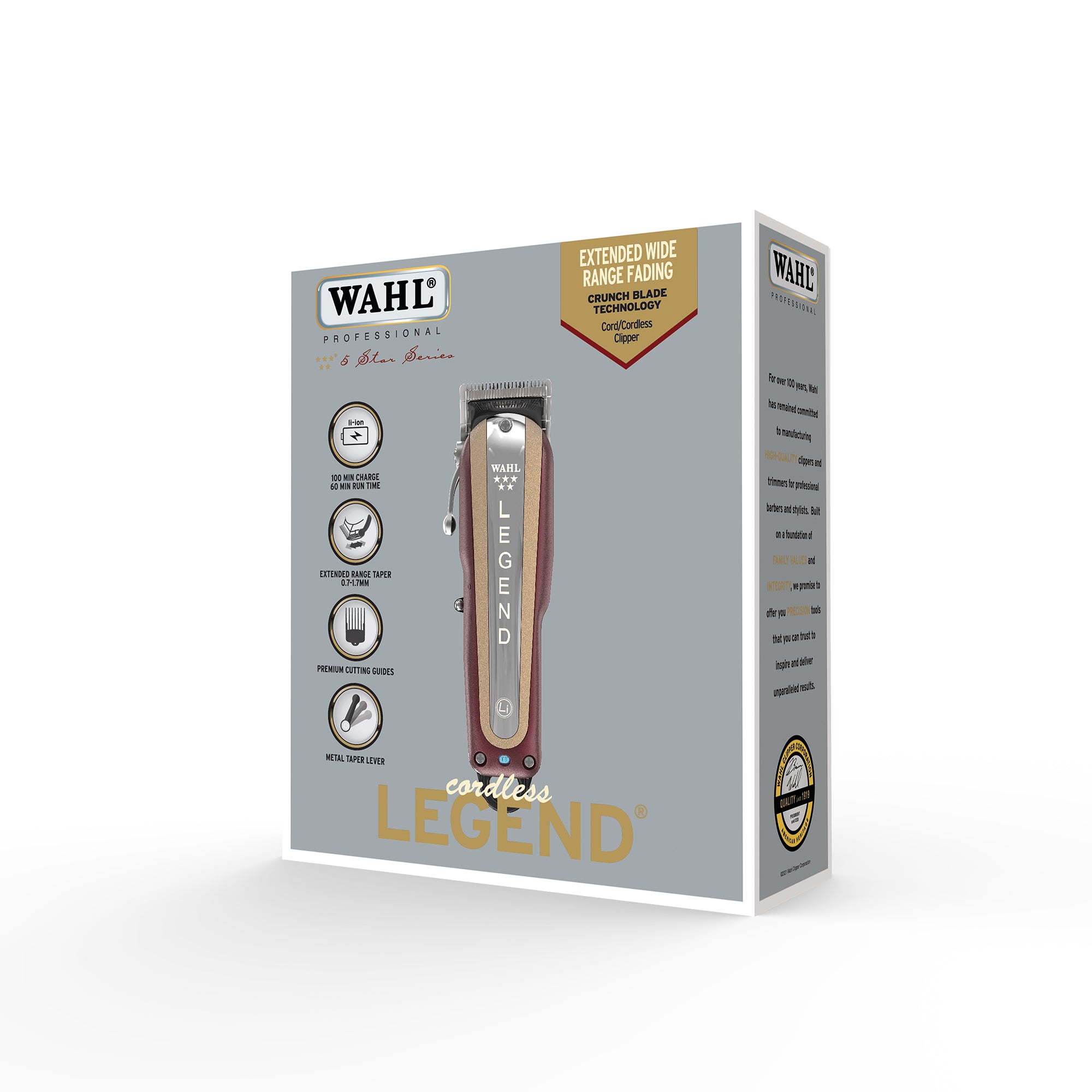 Wahl Pro Cordless Legend Clipper – view 2