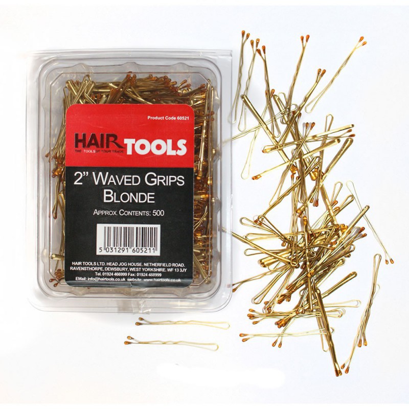 Hairtools 2" Waved Kirby Grips 500pk – view 2