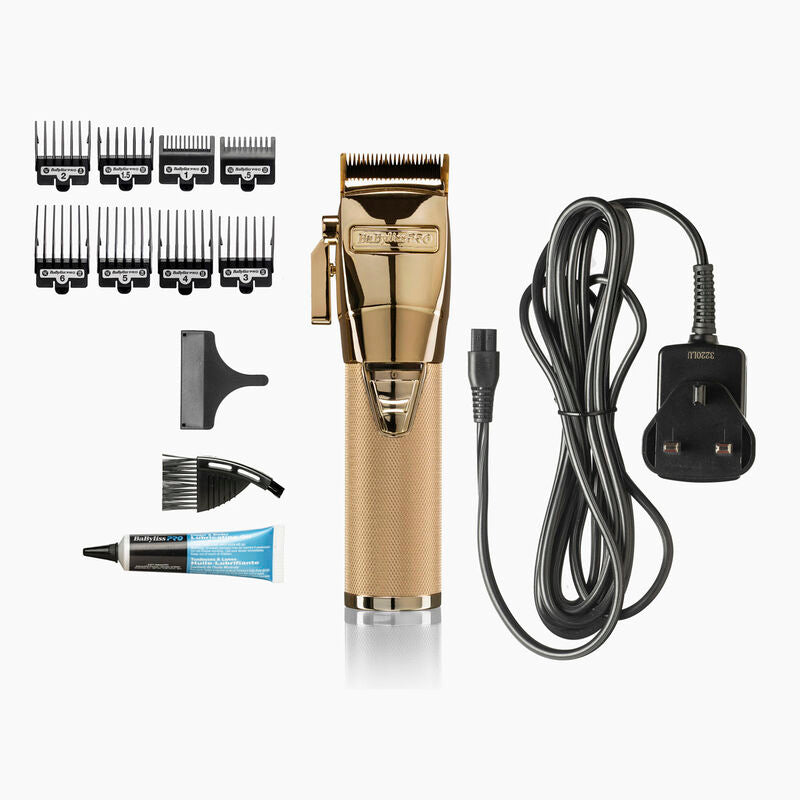 BaByliss Pro Cordless Super Motor Clipper (Gold) – view 5
