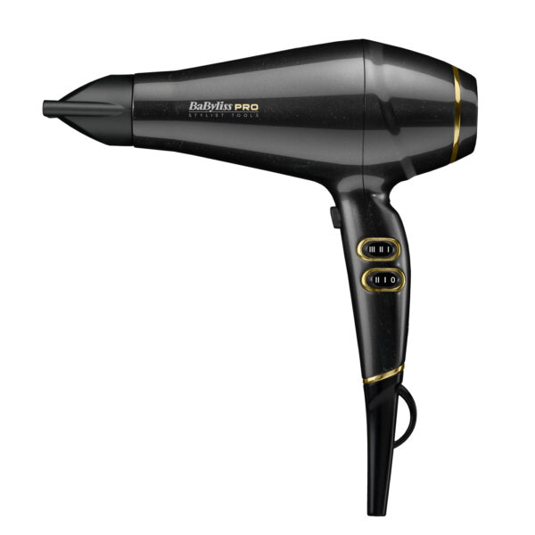 Babyliss Pro Keratin Lustre Hairdryer - Black Shimmer