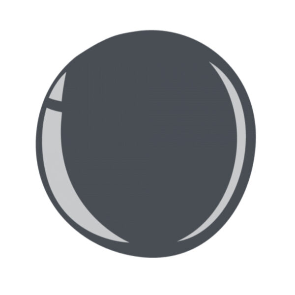 Halo Gel Polish Charcoal Grey (8ml)