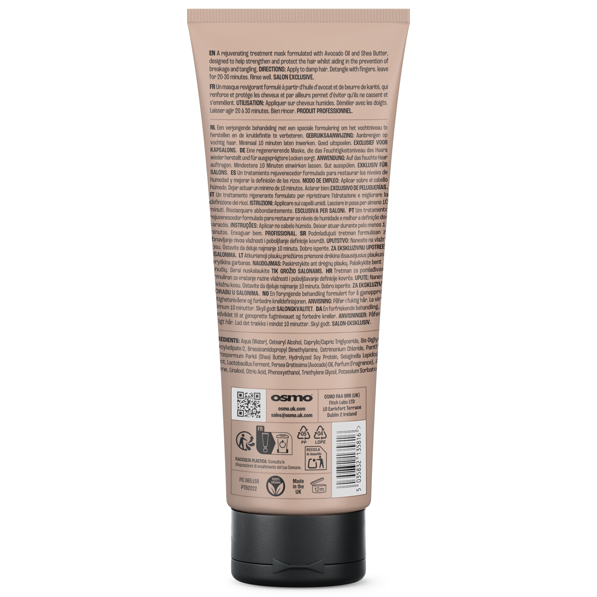Osmo Curl Revival Renourishing Mask 250ml – view 2