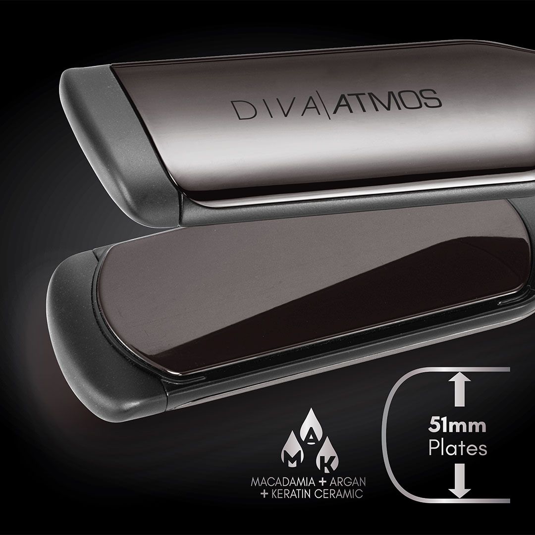 Diva Atmos XXL Wide Professional Styler 51mm – view 5