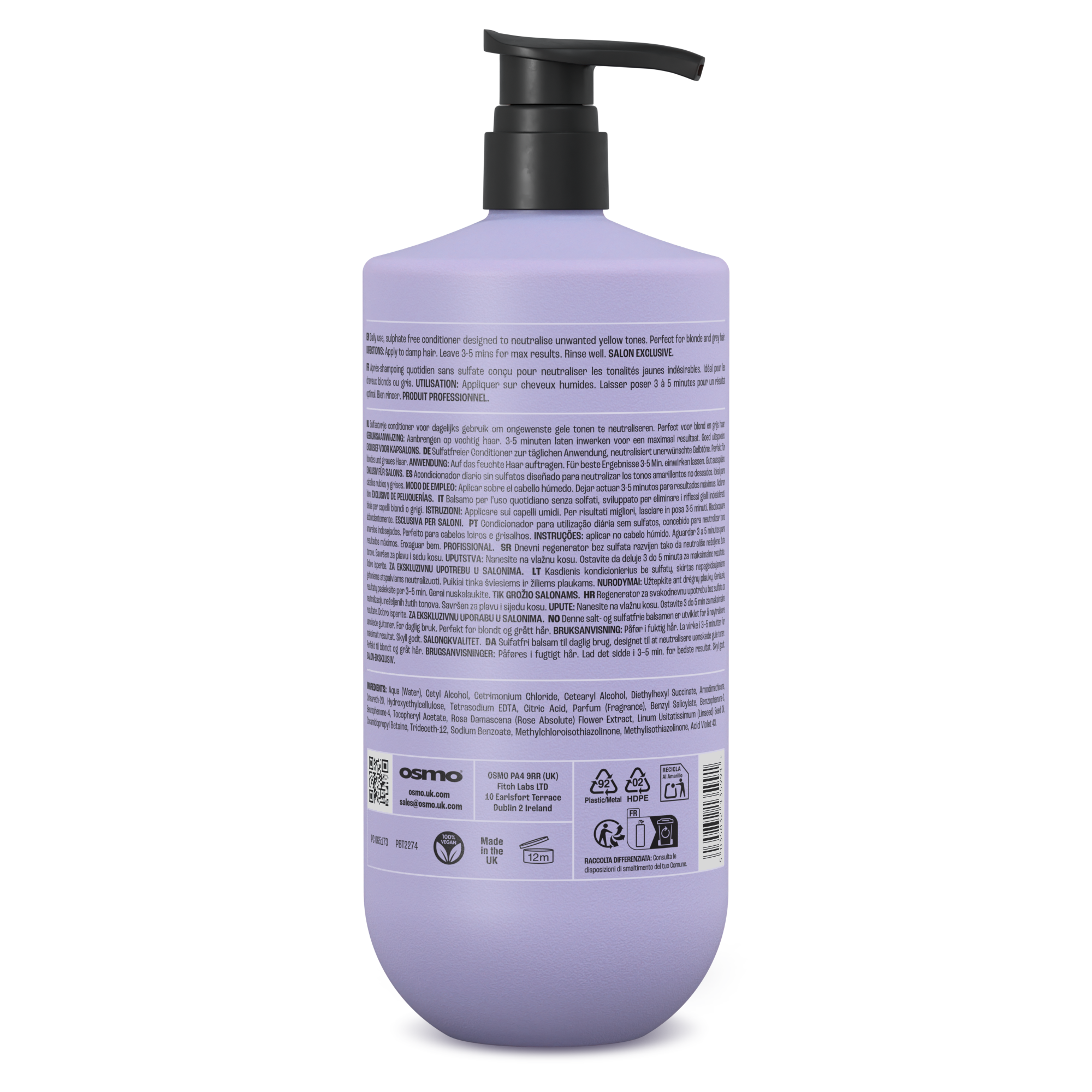Osmo Daily Blonde Silverising Conditioner – view 2