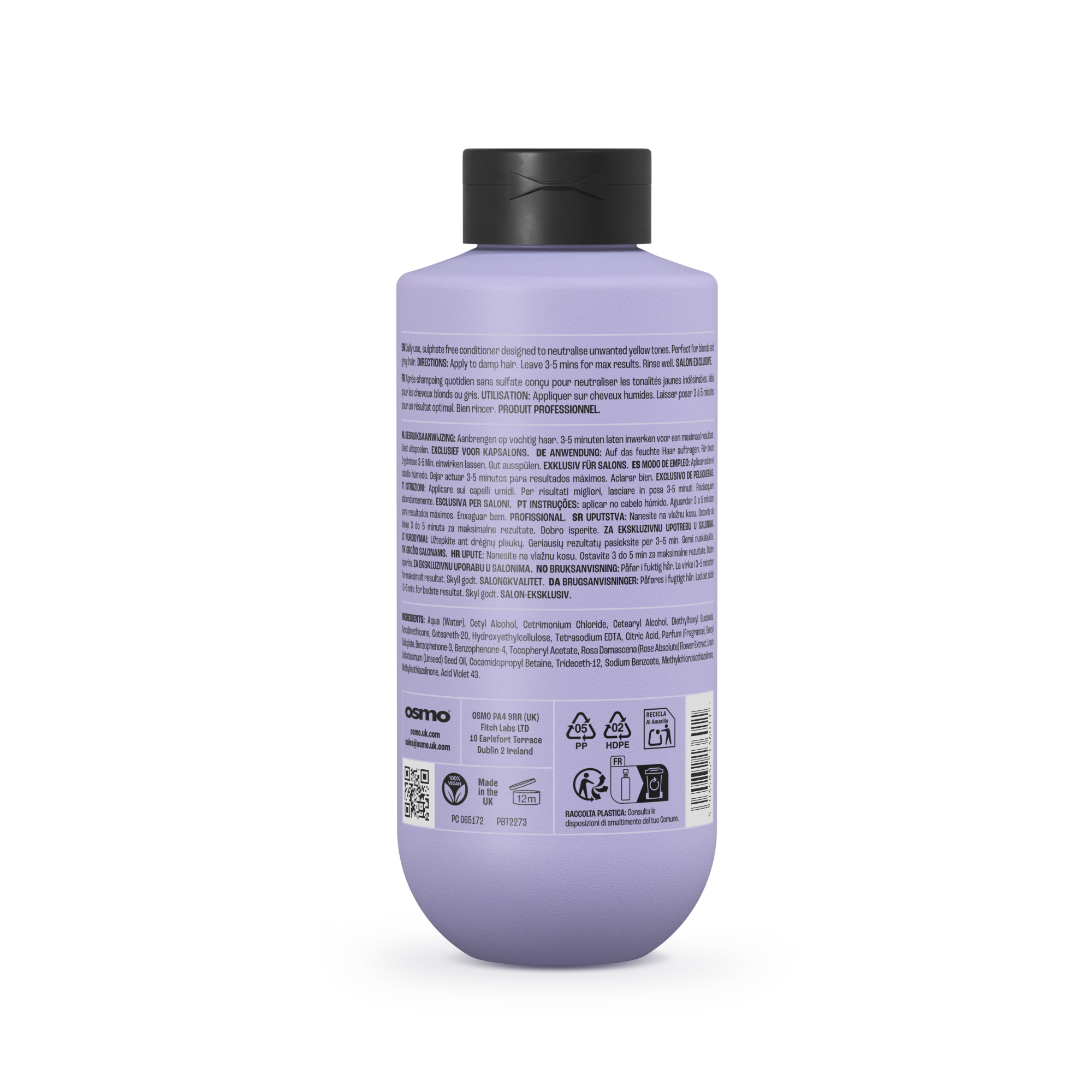 Osmo Daily Blonde Silverising Conditioner – view 4