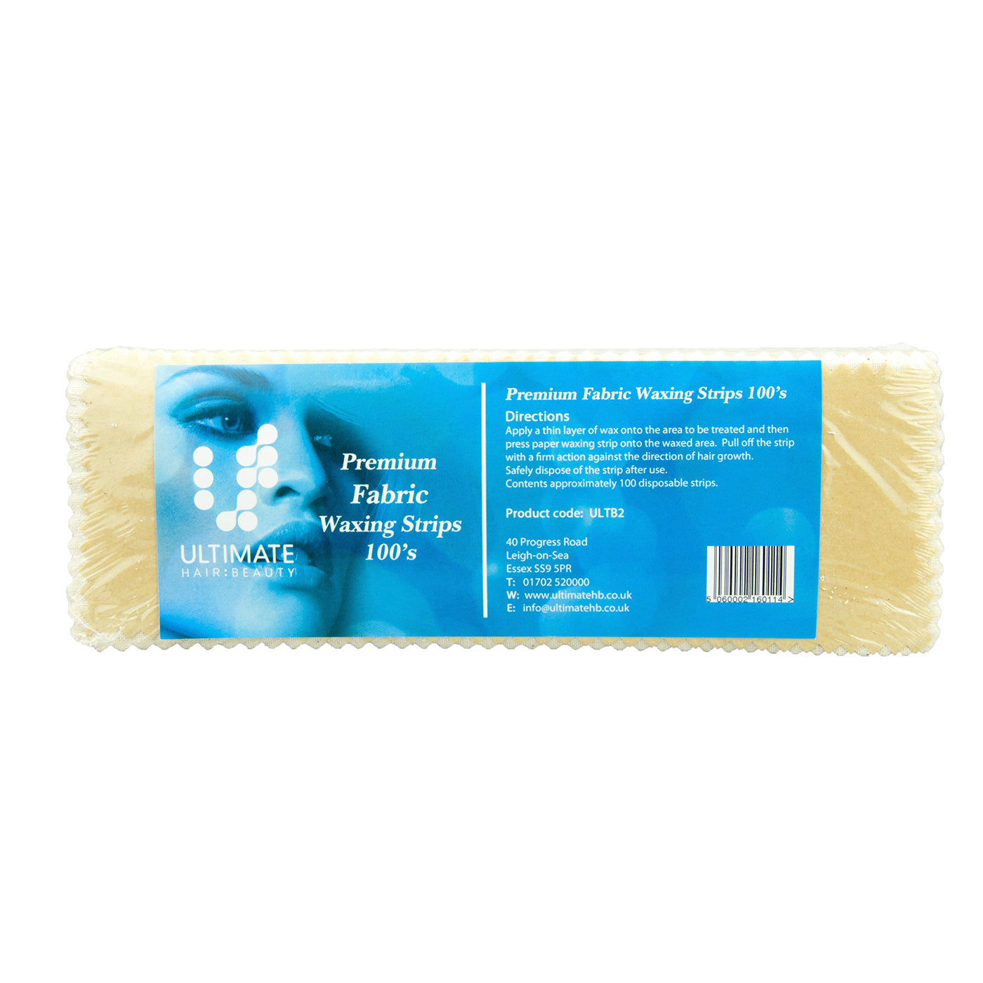 Ultimate Fabric Wax Strips (x100) – pack of strips by Ultimate