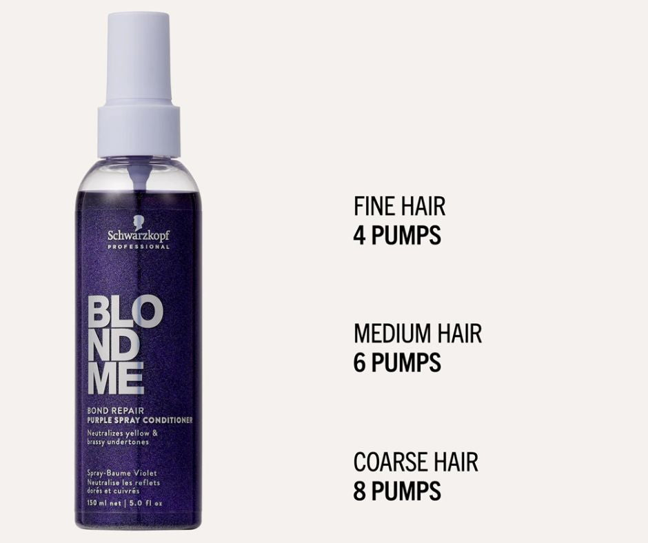 Schwarzkopf Blond Me Purple Spray Conditioner 150ml – view 3