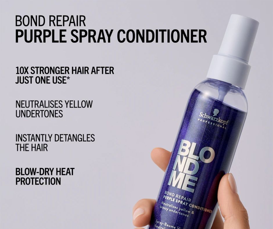 Schwarzkopf Blond Me Purple Spray Conditioner 150ml – view 4