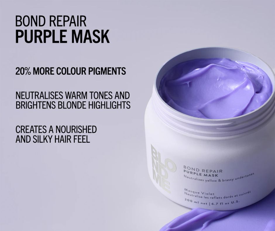 Schwarzkopf Blond Me Purple Mask – view 2