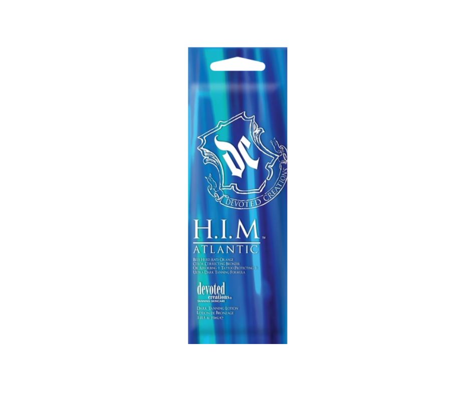 DC HIM Atlantic 15ml – sunbed tanning product by Devoted Creations