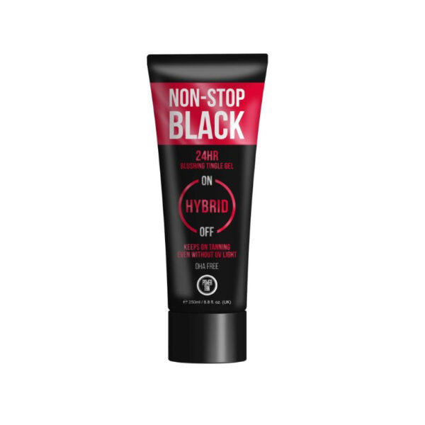 Power Tan Non Stop Tingle Black Hybrid Gelee 250ml