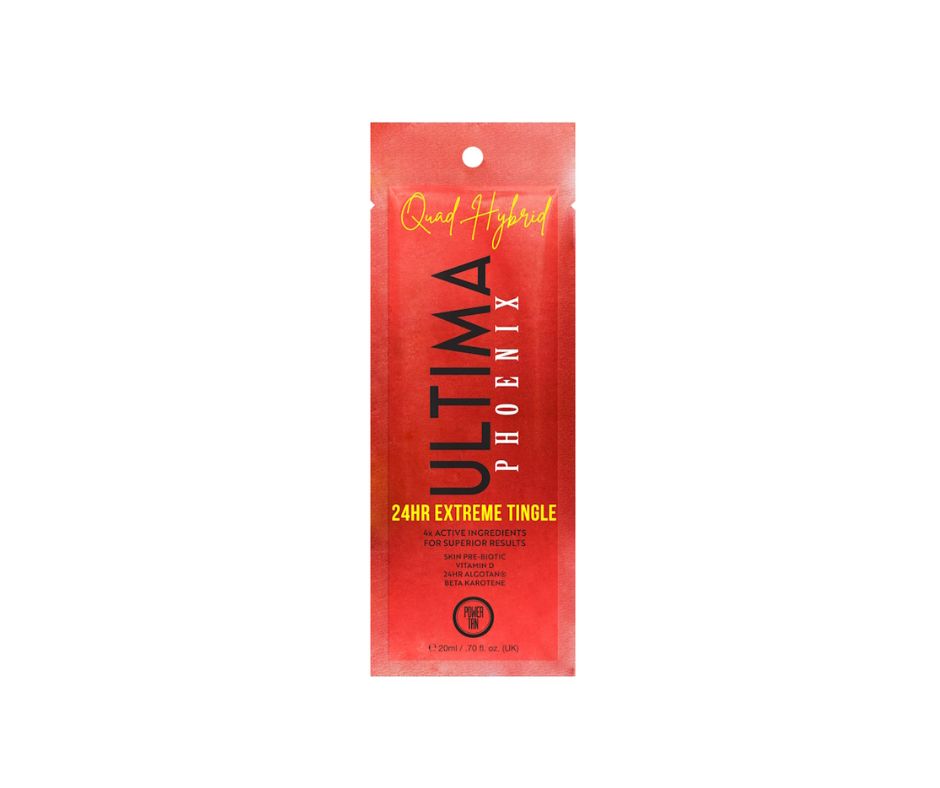ProTan Ultima Quad Phoenix 24hr Tingle 20ml – sunbed tanning product by ProTan