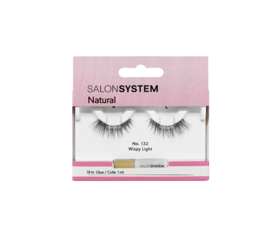 Salon System Strip Lash 132 Natural – lash product by Salon System