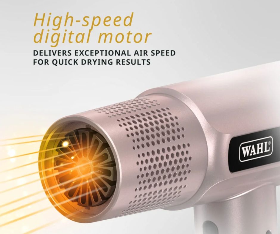Wahl Pro Vanquish Rose Gold Digital Motor Hairdryer – view 6