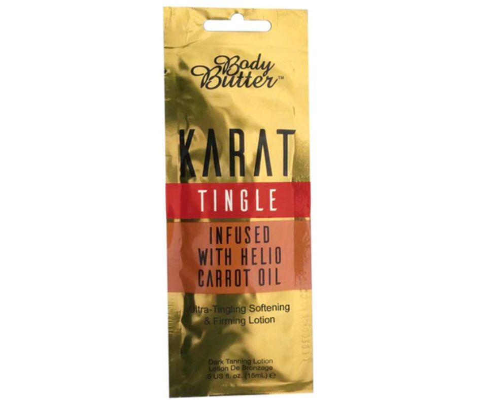 Body Butter Karat Tingle (Sachet) – sunbed tanning product by Body Butter