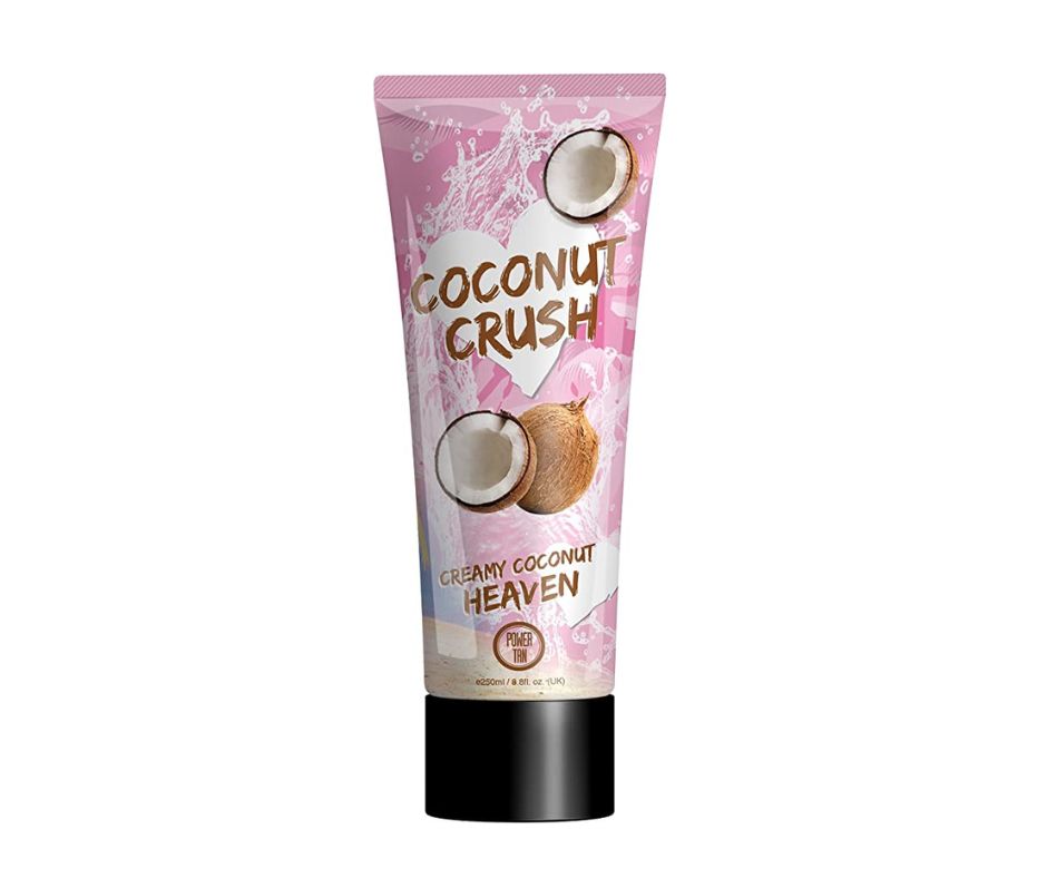 Power Tan Coconut Crush (250ml) – sunbed tanning product by Power Tan