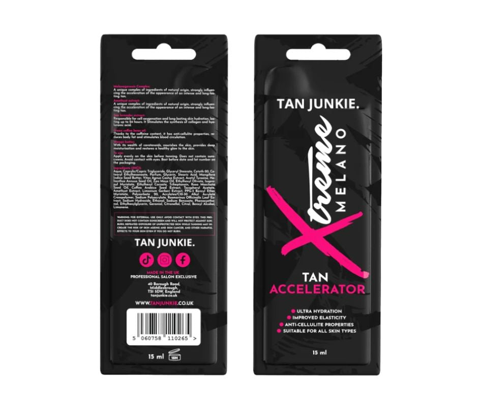 Tan Junkie | Xtreme Melano - Tanning Accelerator Cream – view 2