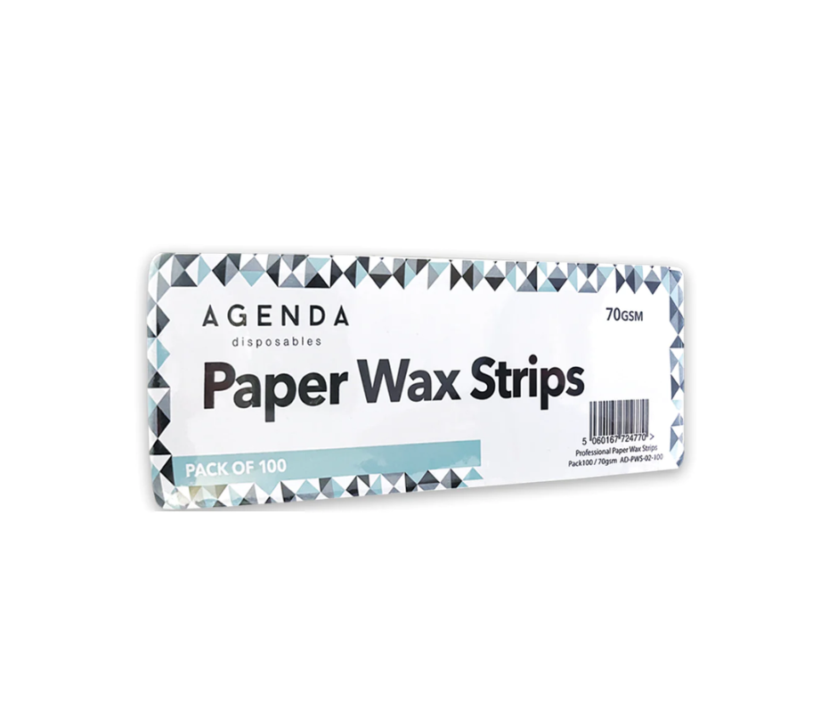 Agenda Paper Wax Strips x100 – pack of strips by Agenda