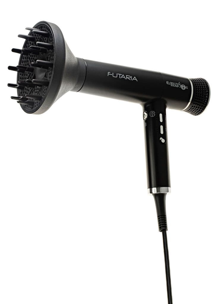 Electric Head Jog Futaria Hair Dryer Black – view 4
