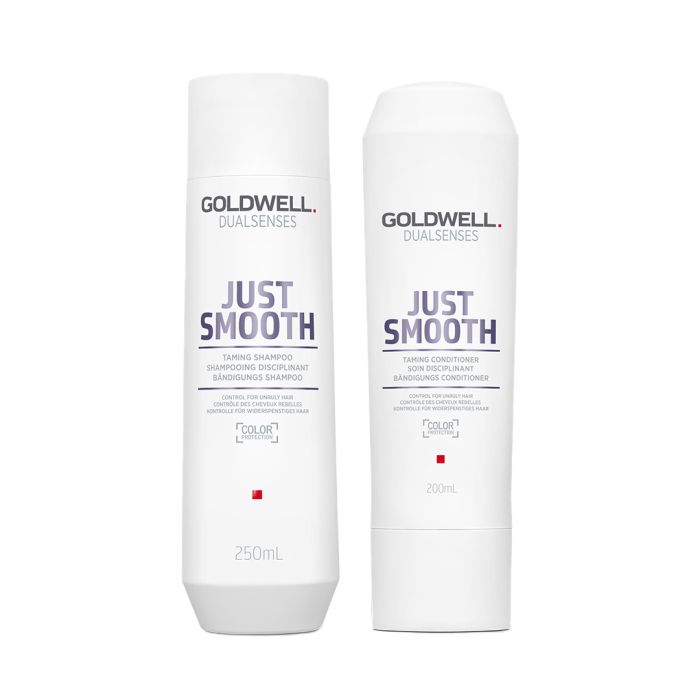Goldwell Dualsenses Just Smooth Shampoo 250ml & Conditioner 200ml Duo – duo by Goldwell