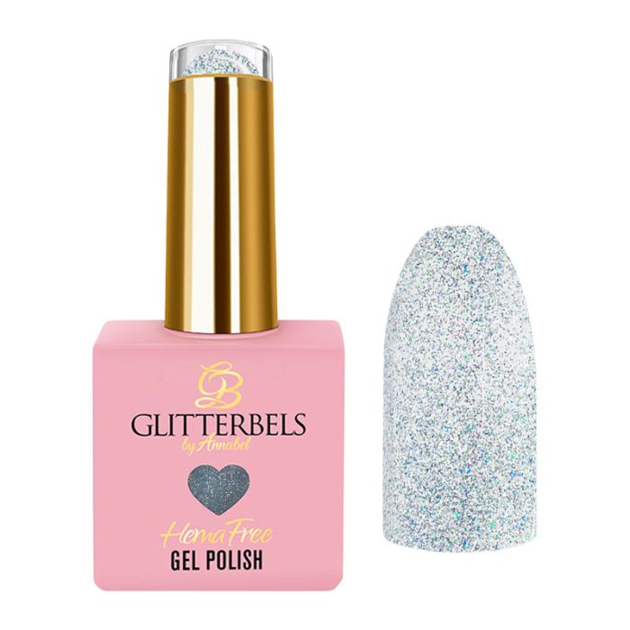 Glitterbels Hema Free Gel Polish Glitter Ice 8ml – gel polish by Glitterbels