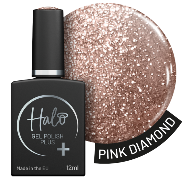 Halo Gel Polish Plus 12ml (Pink Diamond)