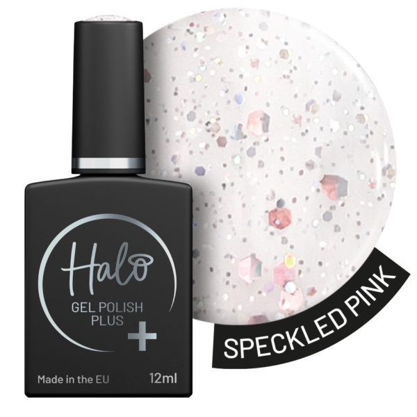 Halo Gel Polish Plus 12ml (Speckled Pink)