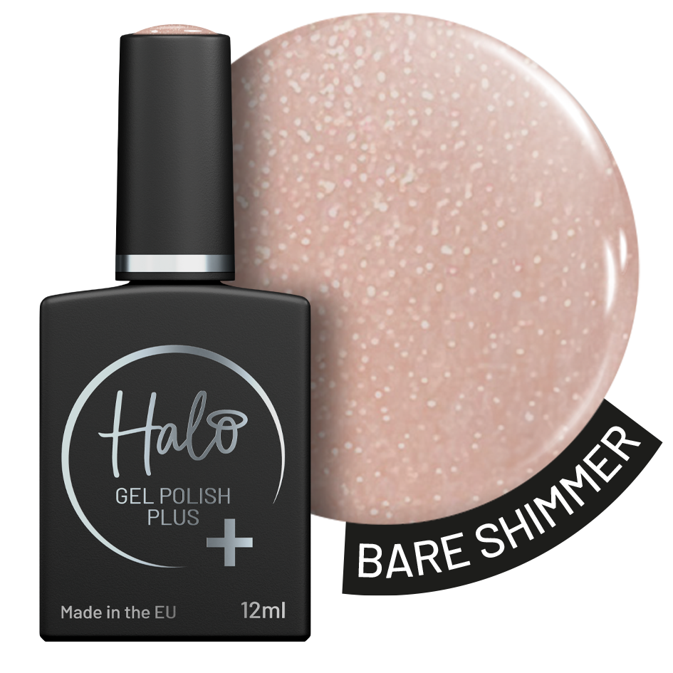 Halo Gel Polish Plus 12ml (Bare Shimmer) – gel polish by Halo
