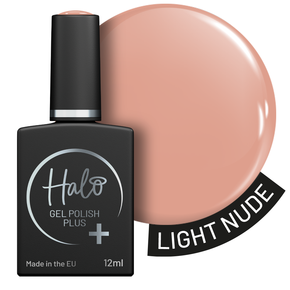 Halo Gel Polish Plus 12ml (Light Nude) – gel polish by Halo