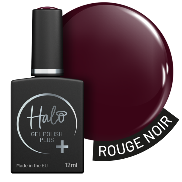 Halo Gel Polish Plus 12ml (Rouge Noir)