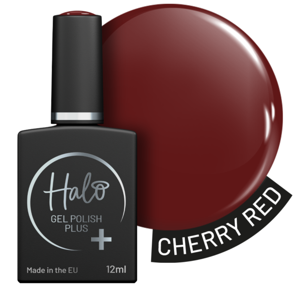 Halo Gel Polish Plus 12ml (Cherry Red)