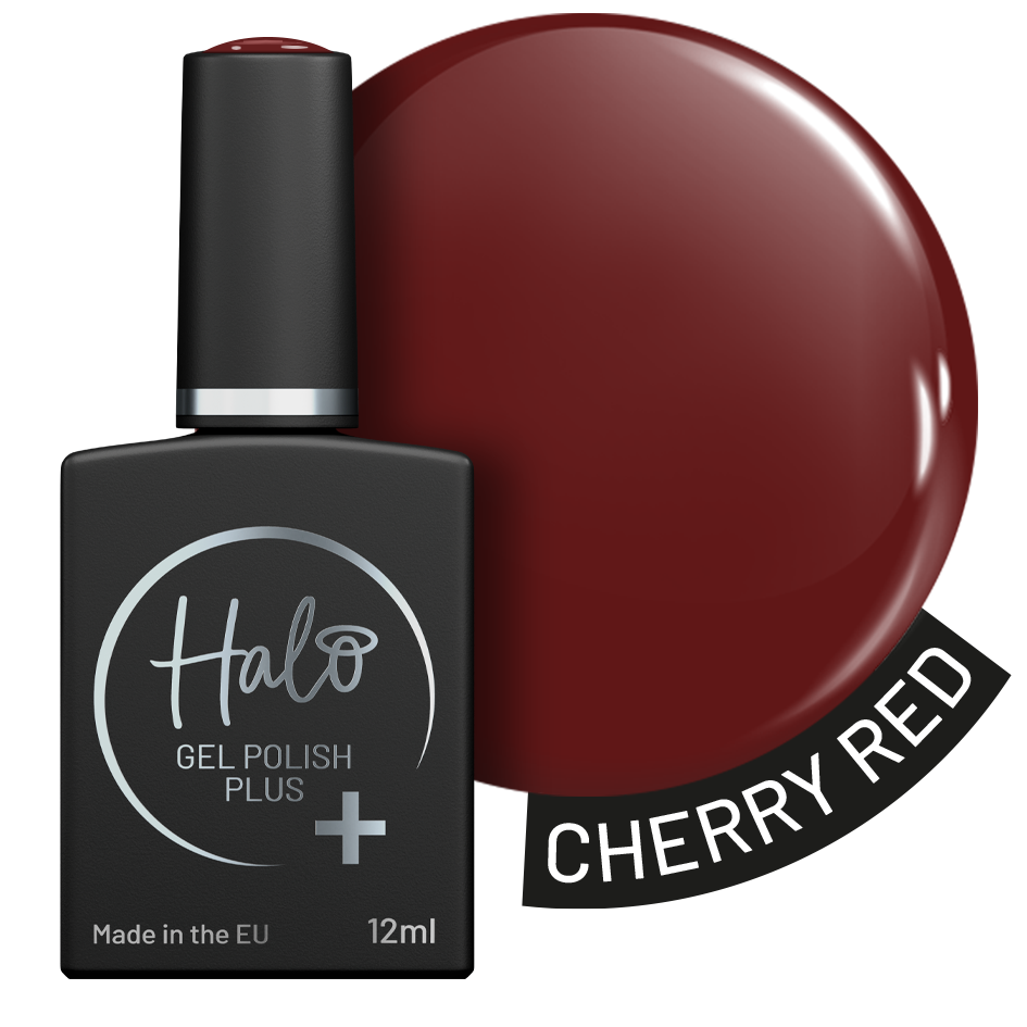 Halo Gel Polish Plus 12ml (Cherry Red) – gel polish by Halo