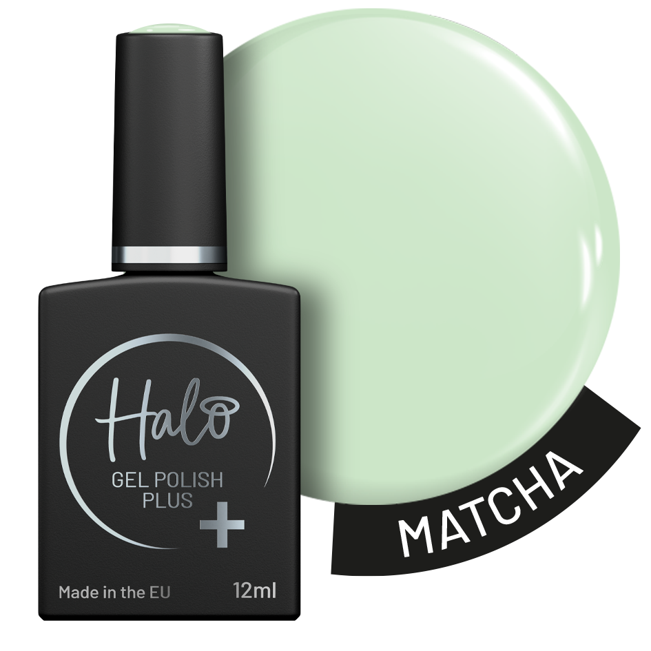 Halo Gel Polish Plus 12ml (Matcha) – gel polish by Halo