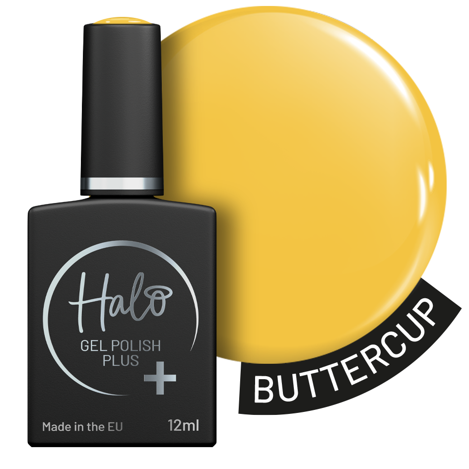 Halo Gel Polish Plus 12ml (Buttercup) – gel polish by Halo