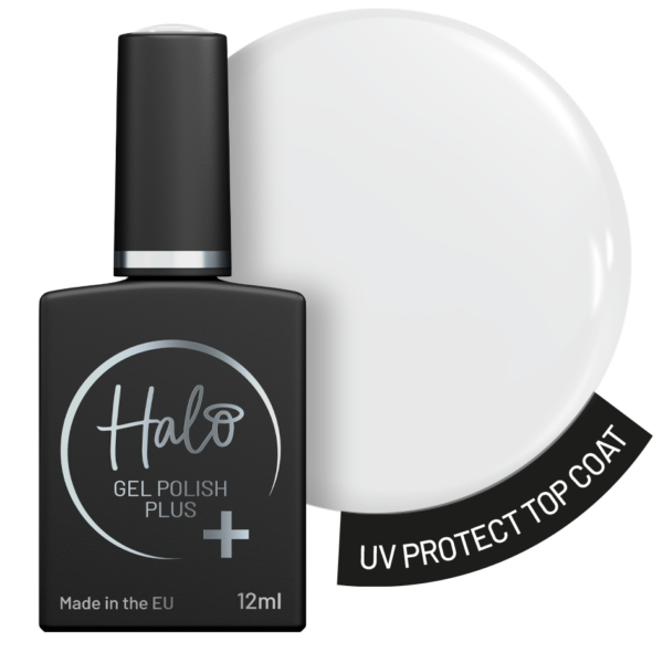 Halo Gel Polish Plus 12ml (UV Protect Top Coat)