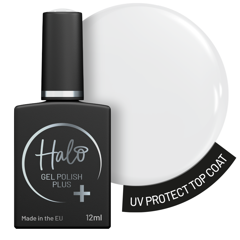 Halo Gel Polish Plus 12ml (UV Protect Top Coat) – top coat by Halo