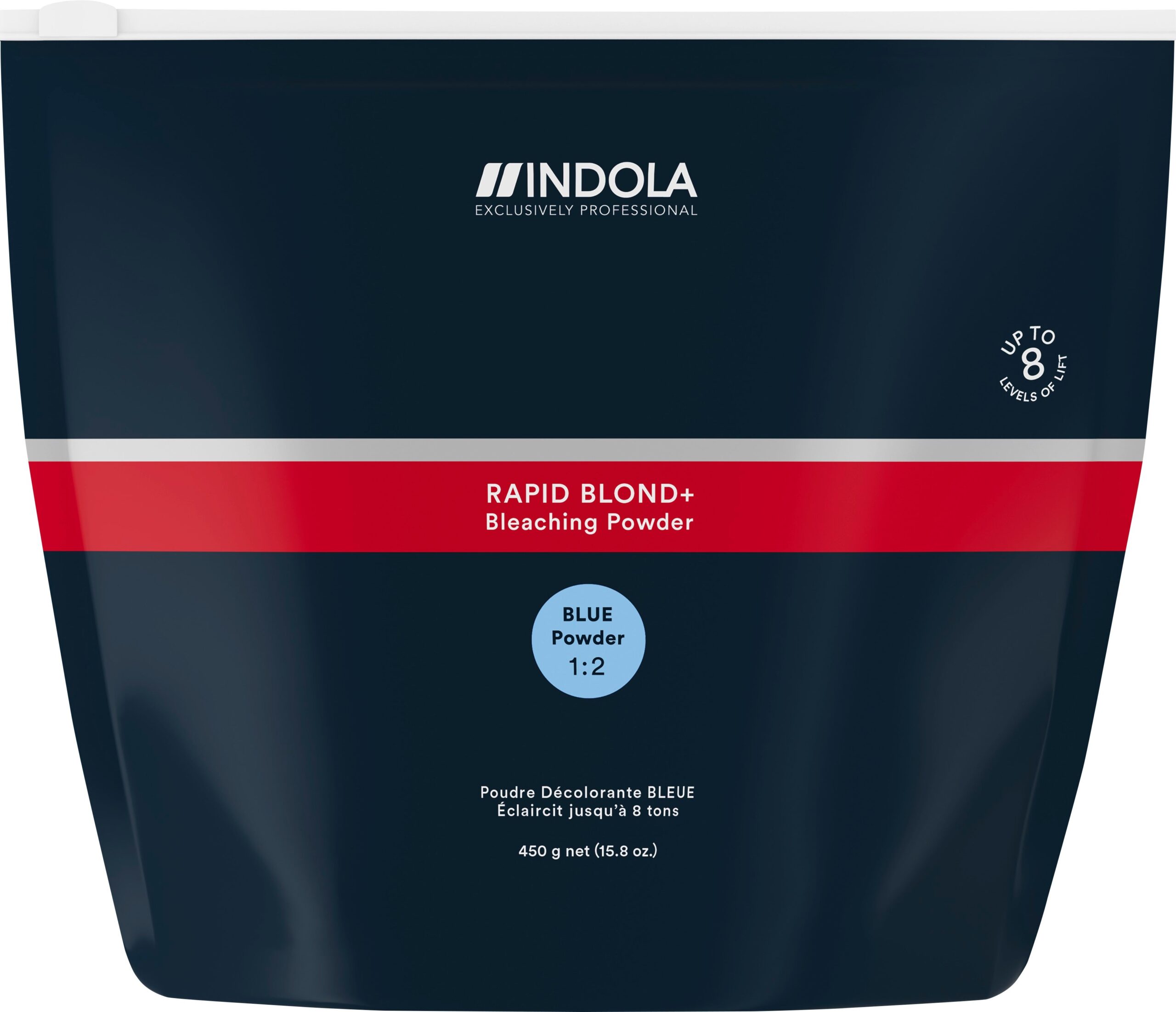 Indola Blue Rapid Blonde Bleach 450g POUCH – bleach by Indola