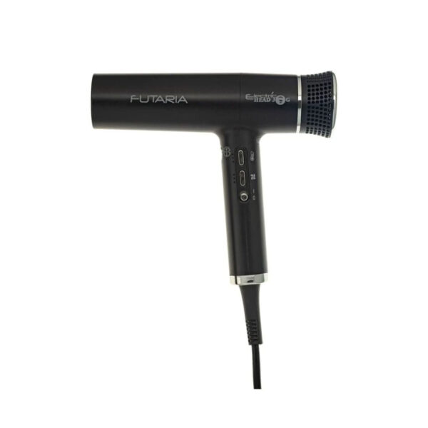 Electric Head Jog Futaria Hair Dryer Black